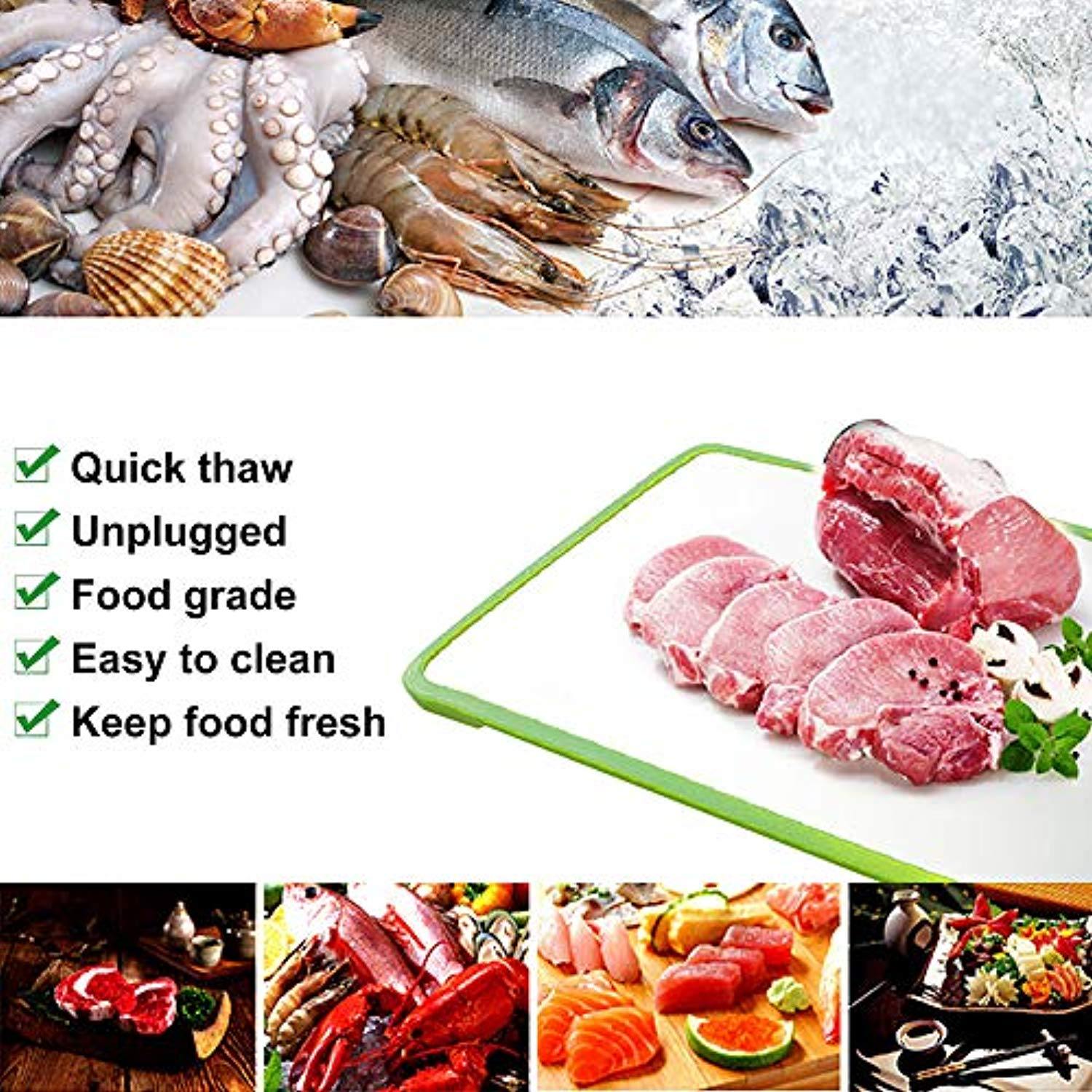 Bosonshop Automatic Thawing Plate Cutting Board Fast Frozen Food, Cooking Tools