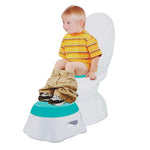 Bosonshop 3 in 1 Comfort Potty Training Seat Step Stool Potty