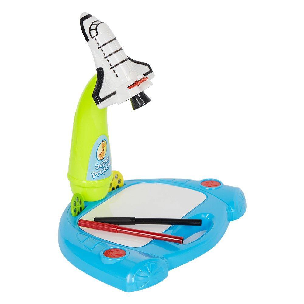Bosonshop 3 in 1 Drawing and Learning Projector Painting Toy for Kids