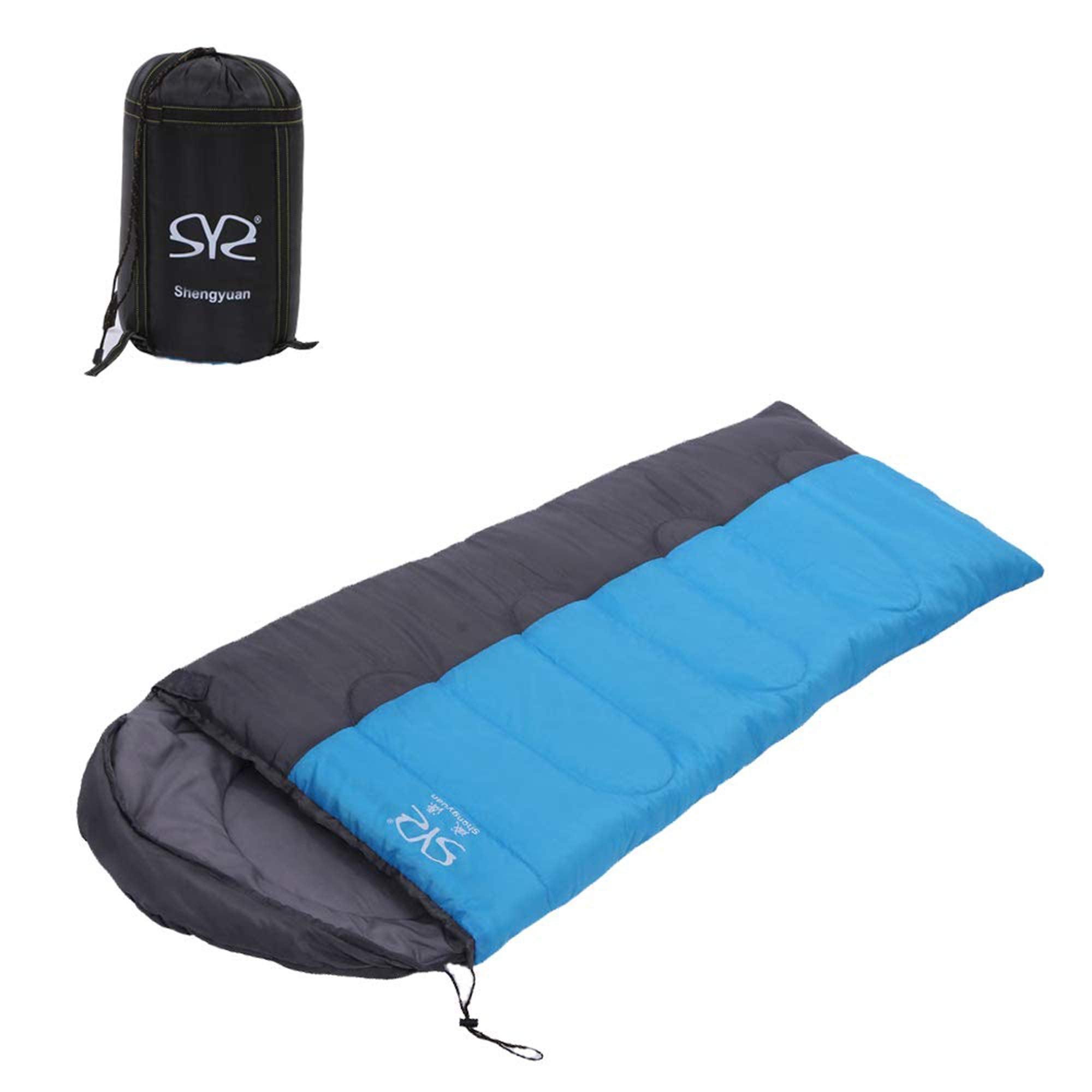 (Out of Stock) Lightweight Portable Waterproof Insulation Sleeping Bag Suit, Blue