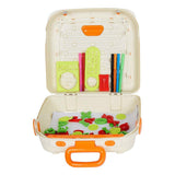 Bosonshop Portable Travel Suitcase Painting Toy for Kids