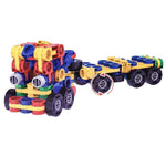 Bosonshop Novelty Design DIY 3D Building Blocks Vehicle Sets Favors Birthday Gift