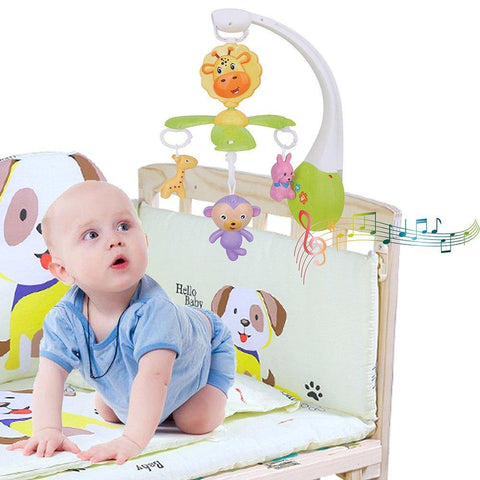 Bosonshop Infant Baby Mobile Crib Bed Bell DIY Music Box Kid Toys Gift