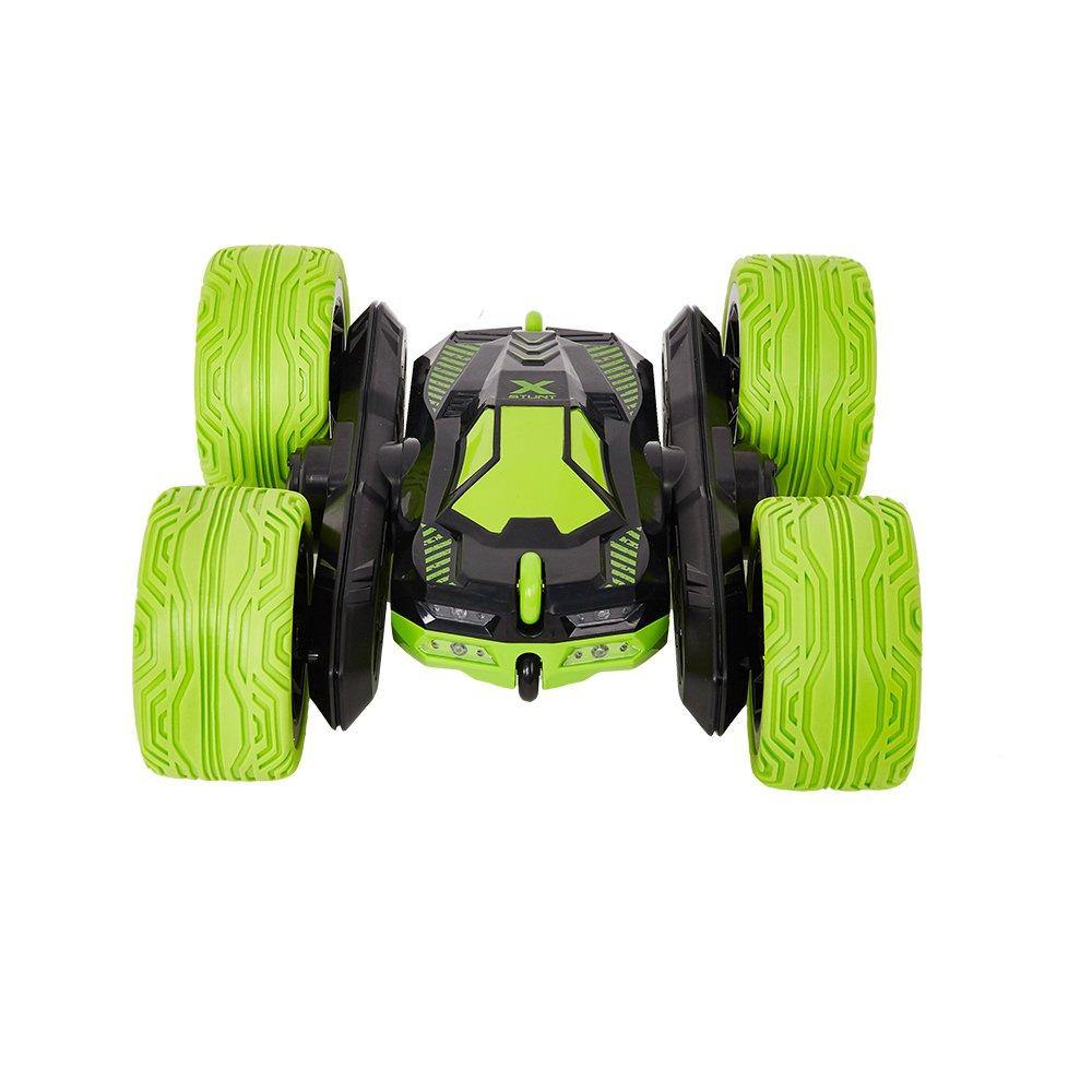 Bosonshop 2.4Ghz 4WD RC Car Remote Control Off Road Electric Race Double Sided Car Tank Vehicle 360 Degree Spins