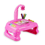 Bosonshop Projective Learning Desk Kids Art pad for Drawing