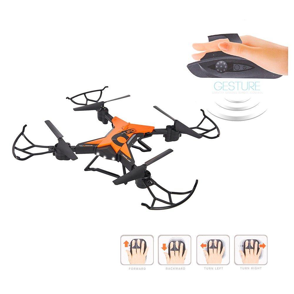 Bosonshop Mini Drone RC Quadcopter with Gesture Control 3D Flips One, Play for Fun