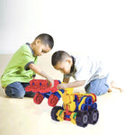 Bosonshop Novelty Design DIY 3D Building Blocks Vehicle Sets Favors Birthday Gift