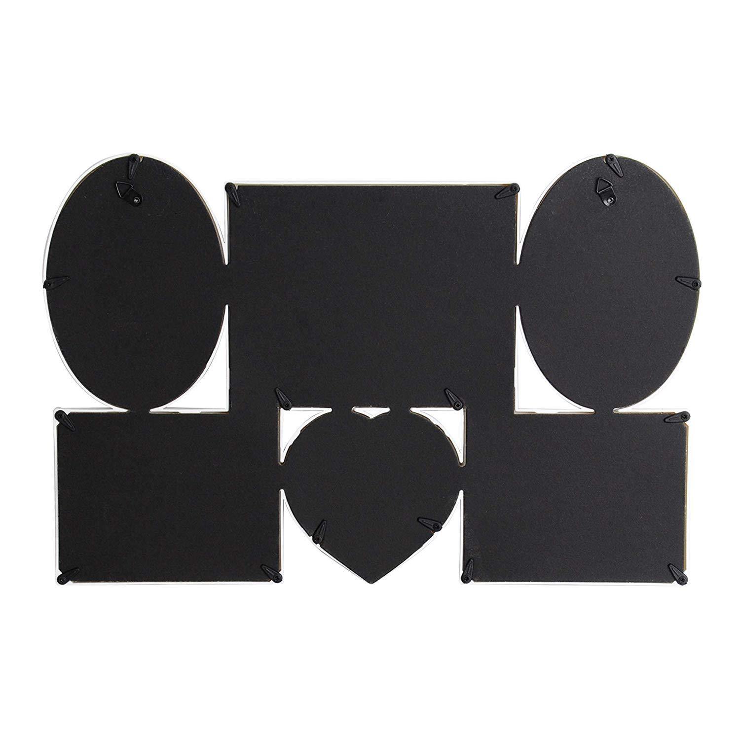 Bosonshop Home Creative Collage Wall-Mounted Plastic Photo Frame