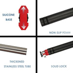 Doorway Pull up Bar Multifunctional Locking Chin Up Bar Adjustable Width Horizontal Bars on The Door Max Support 440LBS for Home Gym Exercise - Bosonshop