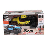 Bosonshop 2.4G 4WD High Speed Off-Road RC Die Cast Racing Car Battery Control Vehicle