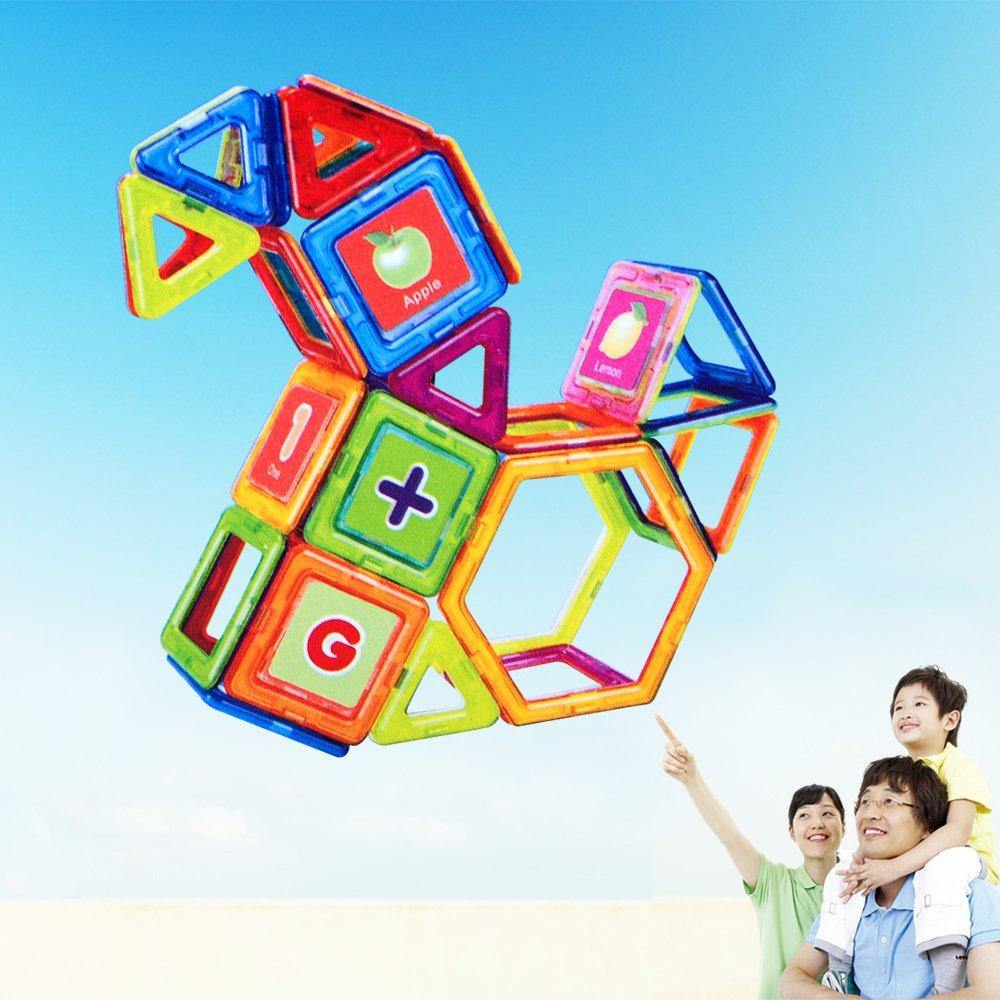 Bosonshop Preschool Toy Magnetic building blocks