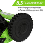 16 in. Manual Reel Push Walk Behind Mower Adjustable 5-Blade Push Lawn Mower with Catcher - Bosonshop