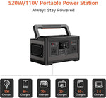 Portable Power Station 500Wh, Multipurpose Portable Power Supply For Home, Travel And Camping With Type-C - Bosonshop