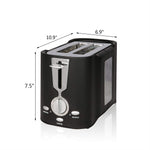 Cooking 2-Slice High Speed Smart Toaster Oven, Easy to Control with 7 Heating Sets - Bosonshop