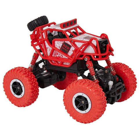 Bosonshop 2.4Ghz 1:43 Dune Buggy Monster Truck Electric Hobby Fast Race Car with Rechargeable Battery Red