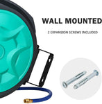 59ft Garden Air Hose Reel, Portable Auto Rewind Retractable Reel Wall Mount - Bosonshop