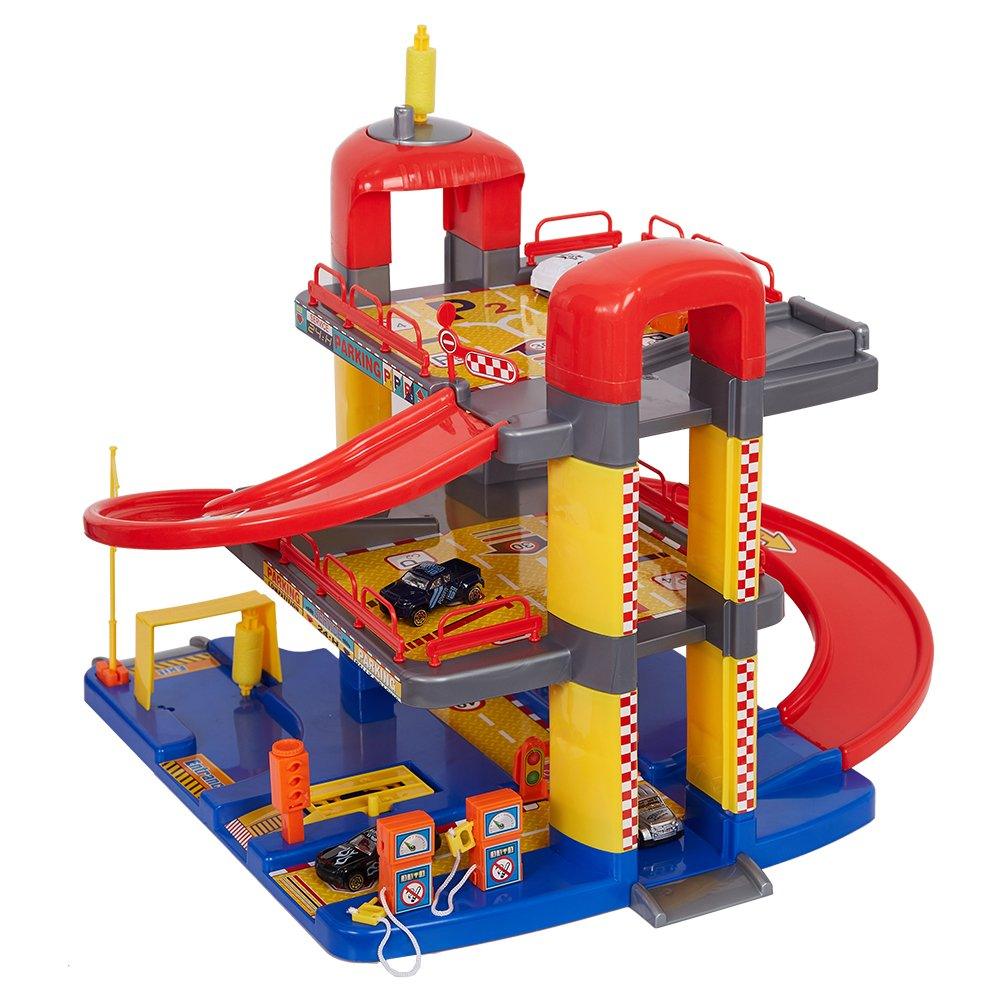 Bosonshop Super Parking Garage Playset for Kids