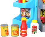 Kids Grocery Supermarket Shop Stand and Cash Register Play Set Toy - Bosonshop