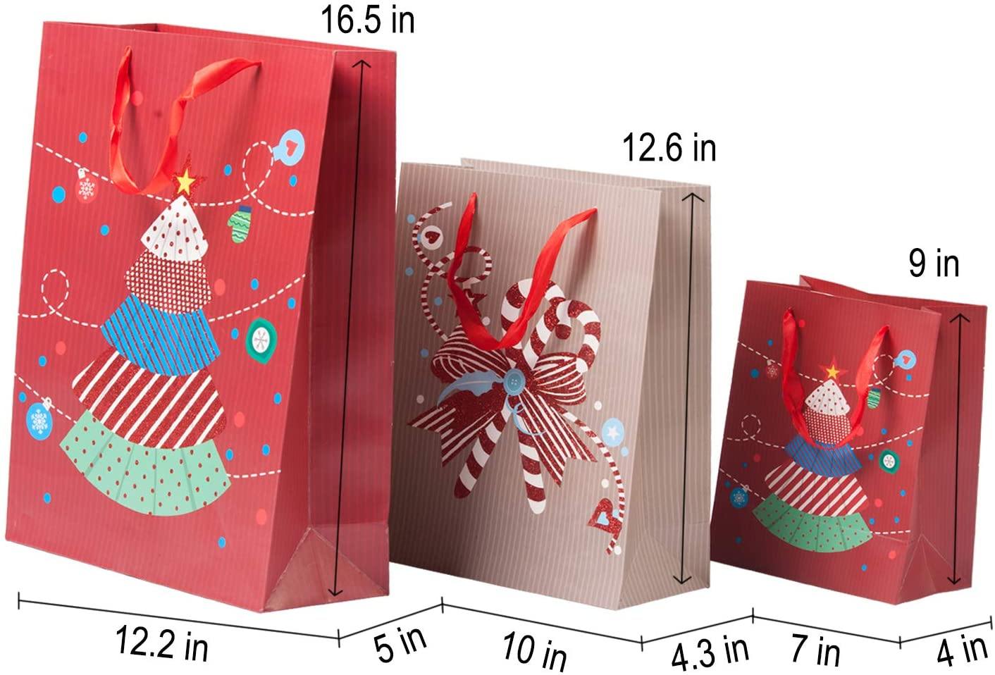 Holiday gift bags bulk best sale
