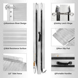 Portable Wheelchair Ramp 10Ft, Add to Your Independence, 600 LBS Capacity, Folding Aluminum Alloy Ramp - Bosonshop