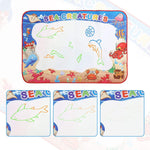 Water Doodle Mat 39 x 28 inches Water Colors Drawing Board for Children Educational Toys for Kids Boys Girls - Bosonshop