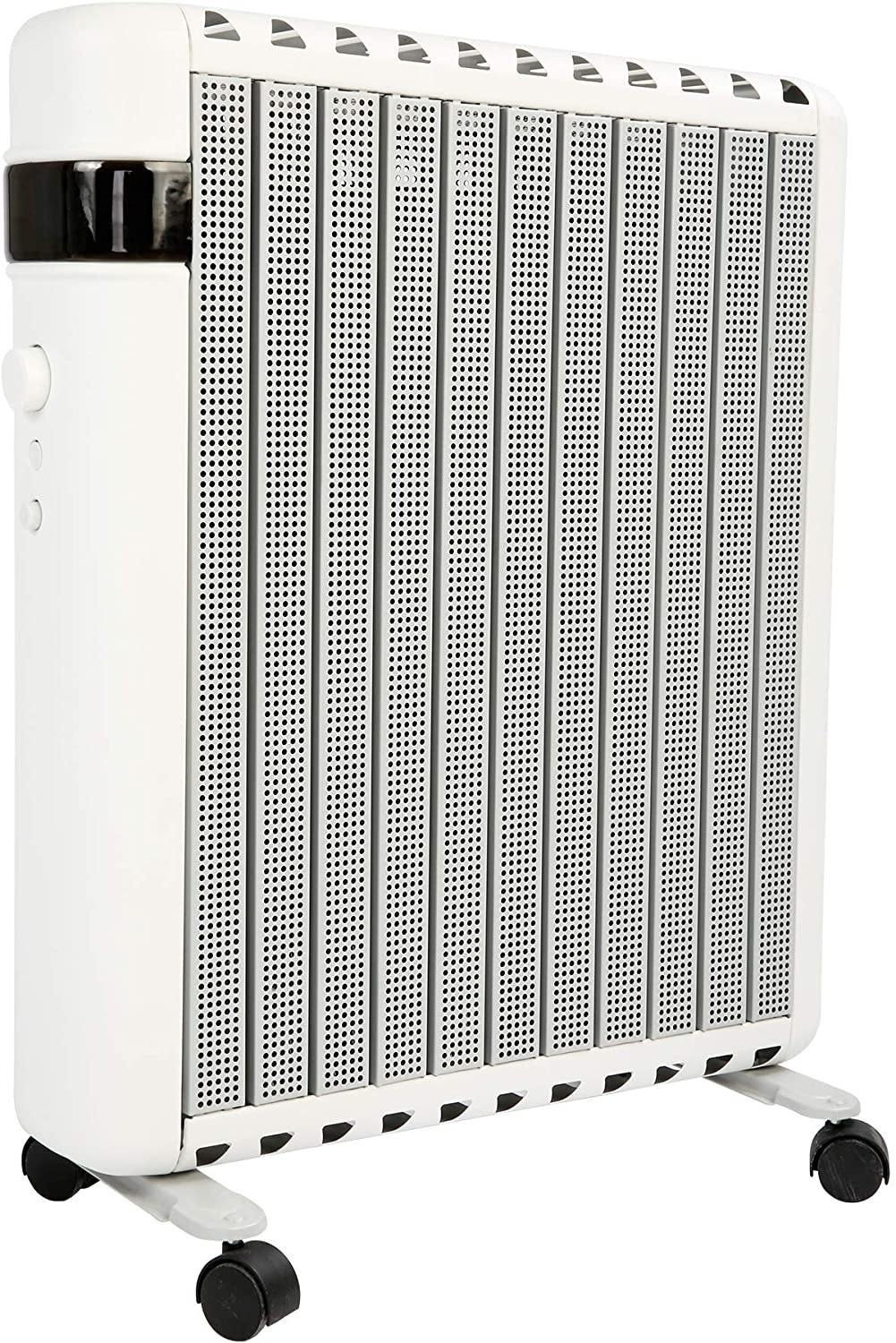 1500W Portable Space Heaters Adjustable Thermostat Room Heater with Overheat Protection & Tip-Over Protection for Indoor Use - Bosonshop