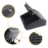 Bosonshop Top Open Keypad Safe with LED Display, Cabinet Safes 0.4 Cubic Feet Black
