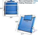 Bed Backrest Reading Bed Rest Pillows, Portable Folding Adjustable Sit-Up Back Rest, Lifting Bed Backrest with Head Pillow