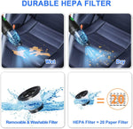 6000PA Portable Best Handheld Cordless Vacuum Cleaner, Wet/Dry Vacuum With USE Charging For Car And Home - Bosonshop