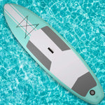 10' Inflatable Stand Up Paddle Board W SUP Accessories & Backpack Leash Double Action Hand Pump Repair Kit for Youth & Adult - Bosonshop