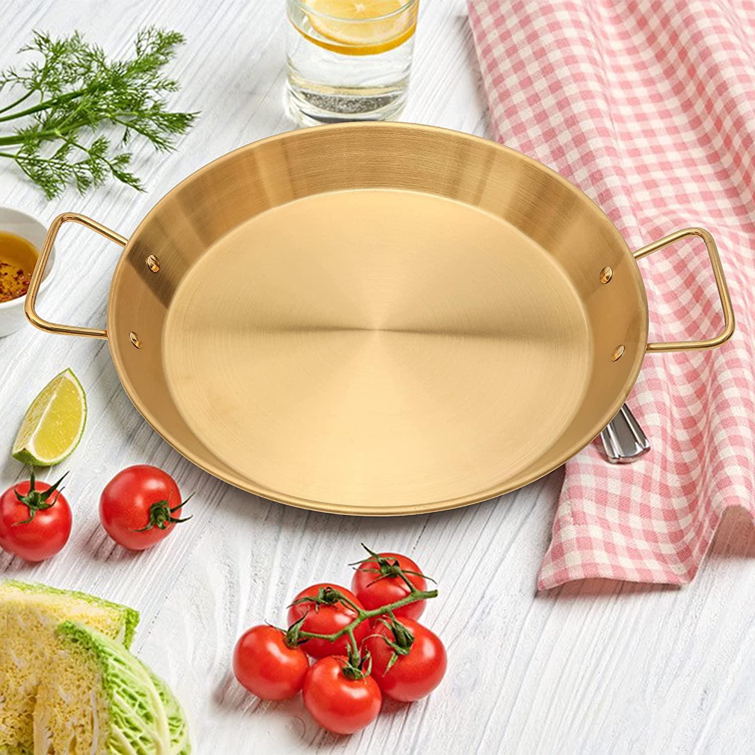Set of 2 Display Salad Bowl Decorative Bowl, Gold Fruit Bowl, Candy Dish, Gold Centerpiece Bowl for Party