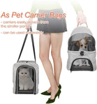 Luxury Pet Stroller for Puppy, Senior Dog or Cat | Easy Foldable 4 Wheels Travel Pet Stroller - Bosonshop
