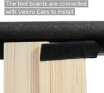 14 Inch Upholstered Platform Bed Frame Mattress Foundation with Wood Slat Support No Box Spring Needed Dark Gray (Full) - Bosonshop