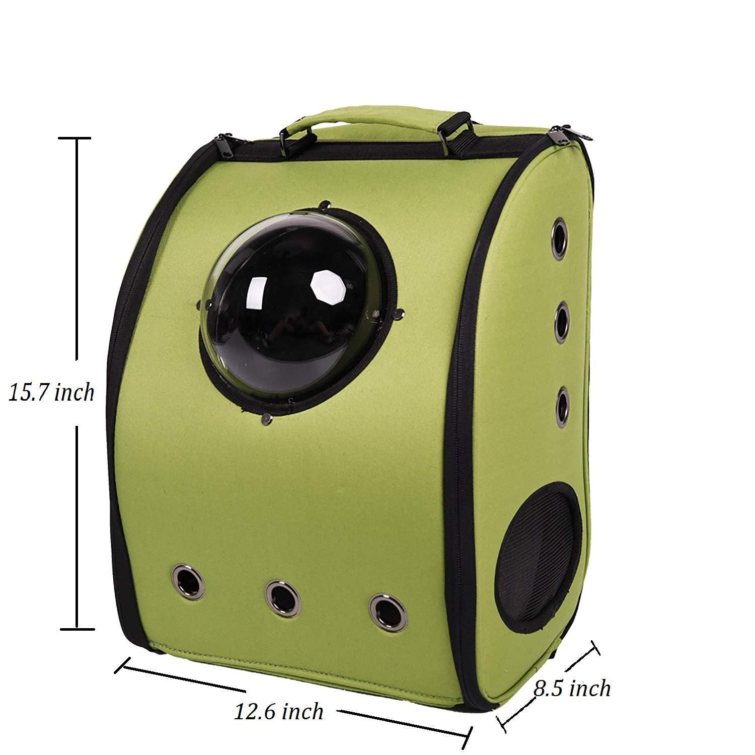 Bosonshop Pet Kitten Puppy Travel Carrier Backpack Space Capsule Bubble Design Breathable