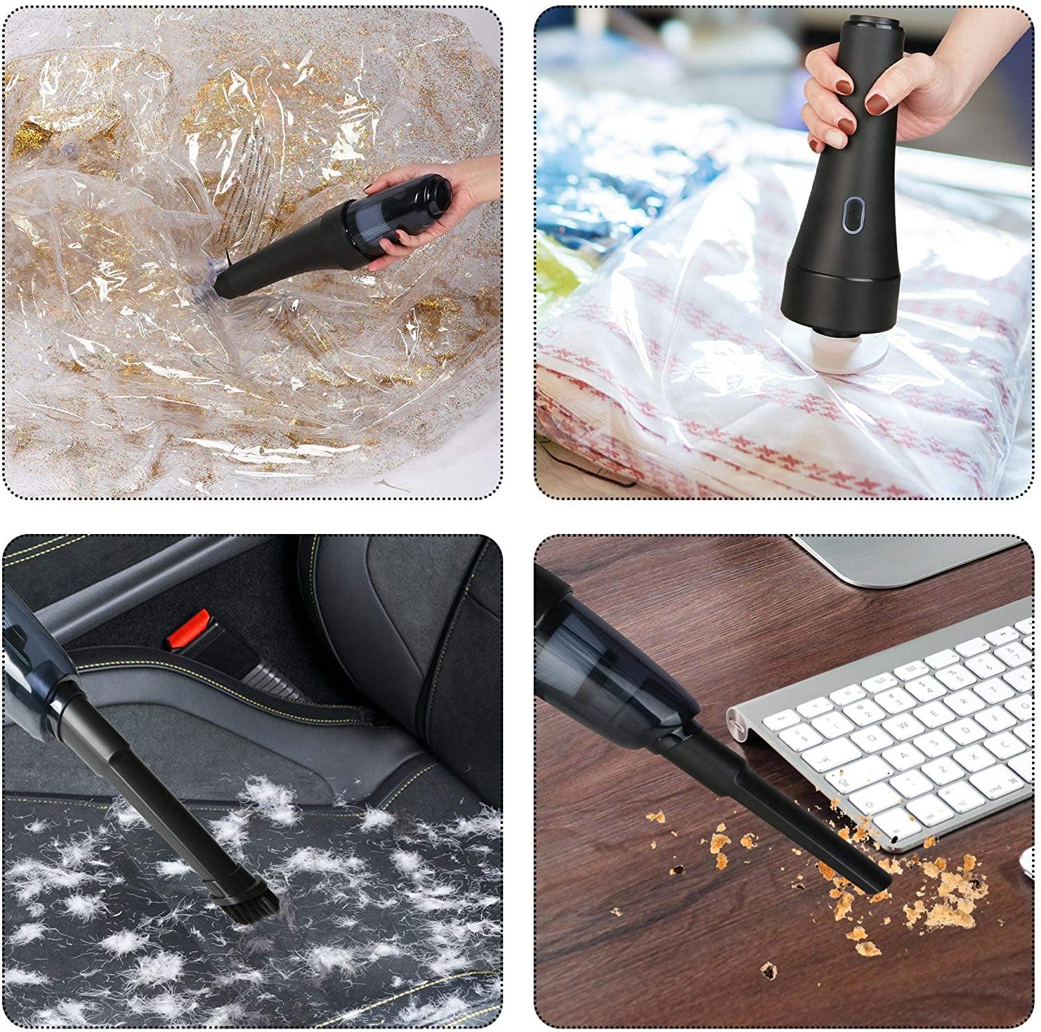 6000PA Portable Best Handheld Cordless Vacuum Cleaner, Wet/Dry Vacuum With USE Charging For Car And Home - Bosonshop