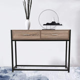 Bosonshop Console Entryway Sofa Coffee Tables with Drawers
