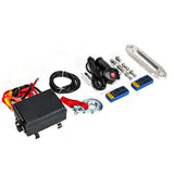 13000LBS Electric Recovery Winch Towing Off-Road ATV Synthetic Rope Car Trailer Ropes Towing Strap With Wireless Control