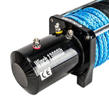 13000LBS Electric Recovery Winch Towing Off-Road ATV Synthetic Rope Car Trailer Ropes Towing Strap With Wireless Control