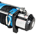 13000LBS Electric Recovery Winch Towing Off-Road ATV Synthetic Rope Car Trailer Ropes Towing Strap With Wireless Control
