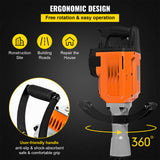 Multifunctional Rotary Hammer 3600W Ground Breaking Concrete Electric Hammer Tool Impact Drill