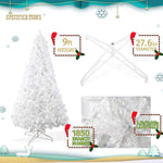 Bosonshop 9' Premium Spruce Artificial Christmas Tree w/Metal Stand