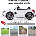 Mercedes Benz 12V Battery Kids Electric Ride On Car, RC Car with LED Lights & MP3 - Bosonshop