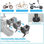 2 Bike Carrier Rack Hitch Mount Tilt Down Design Load 132LB for Car SUV