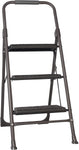 Step Ladder Folding Step Stool 3 Step Ladder with Wide Anti-Slip Pedal