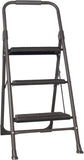 Step Ladder Folding Step Stool 3 Step Ladder with Wide Anti-Slip Pedal