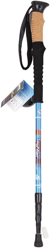 Adjustable Telescopic Aluminum Climbing Sticks - Ultra-Light Poles for Outdoor Trekking and Hiking