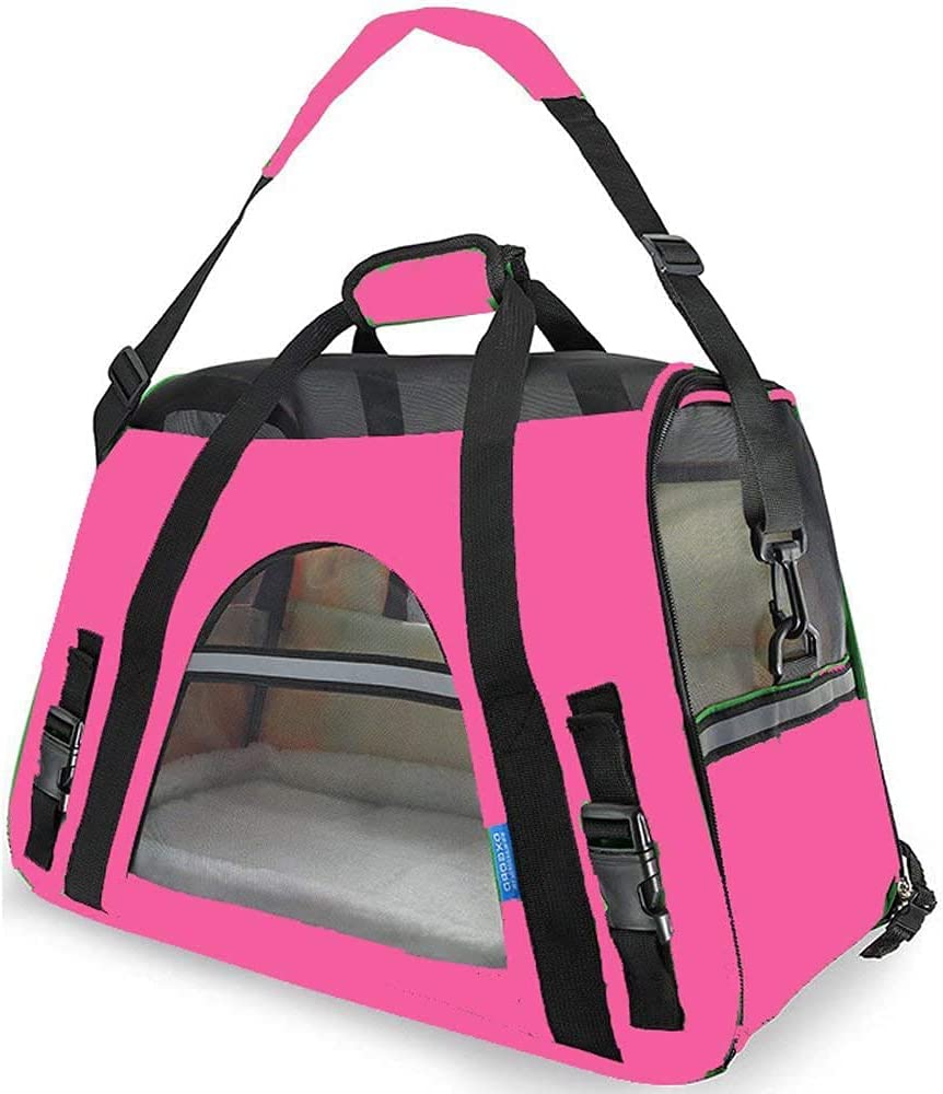 (Out of Stock) Backpack Portable Soft Sided Single Shoulder Pet Outdoor Carrier bag for Dogs and Cats, Large
