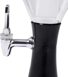 3L Draft Beer Tower Drink Beverage Dispenser Plastic w/ LED Lights & Ice Tube Keep Cold for Birthday Party Bar