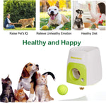 Interactive Dog Toys with Tennis Ball, Food Reward Toys for Dogs, Eco-Friendly BPA Free Material
