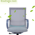 Office Mesh Chair Ergonomic Desk Chair with Armrest and 5 Swivel Casters